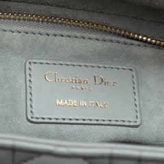 Medium Lambskin Cannage Lady Dior