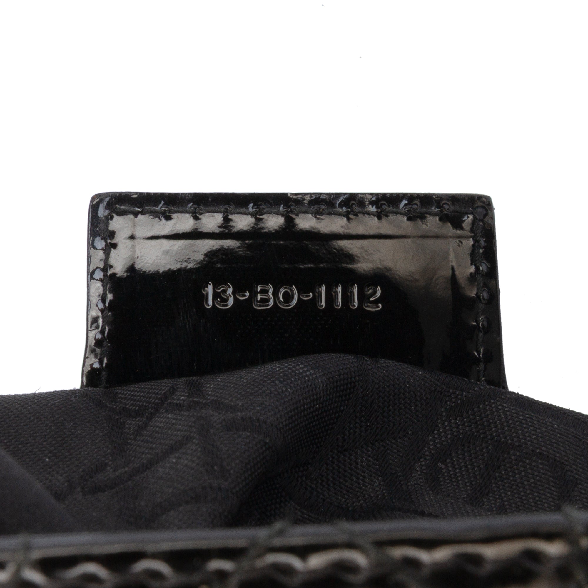 Large Patent Cannage Lady Dior