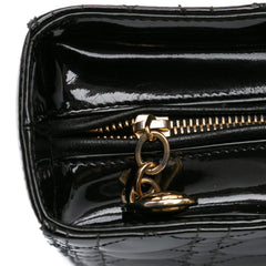 Large Patent Cannage Lady Dior