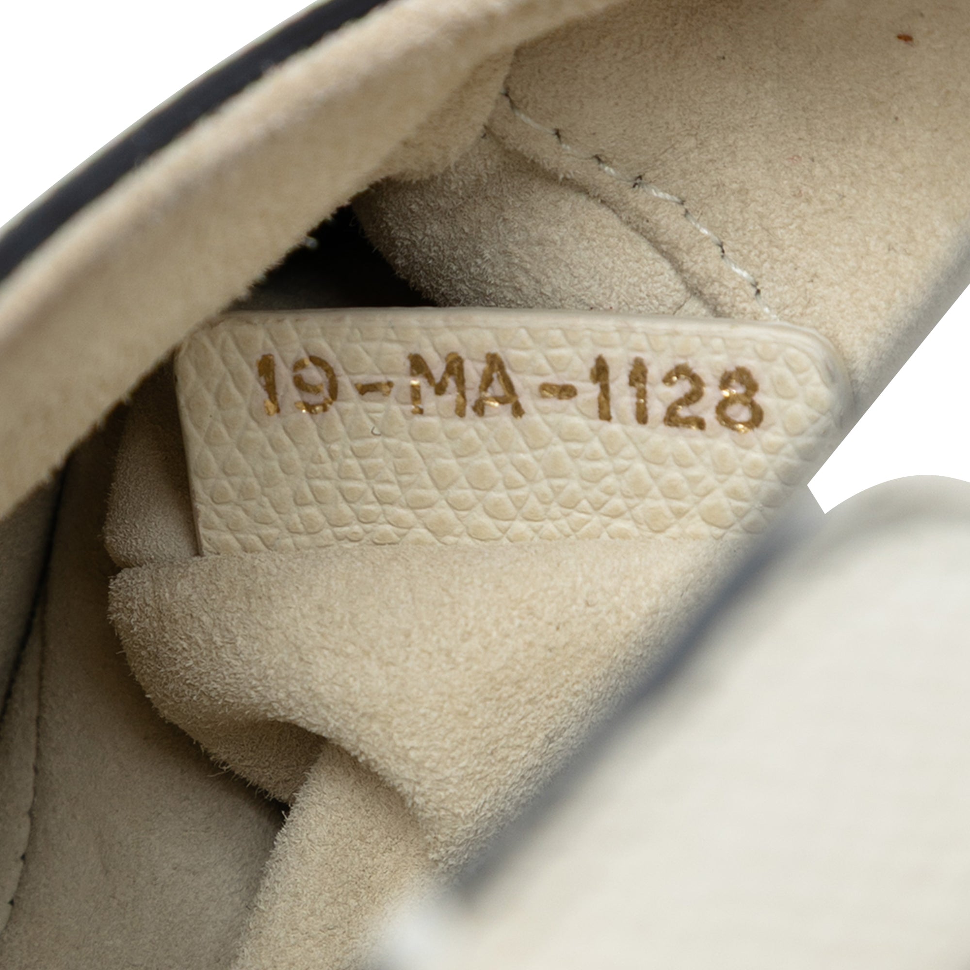 Mini Grained Calfskin Saddle Bag