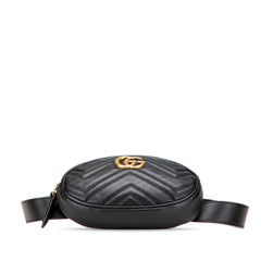 GG Marmont Matelasse Leather Belt Bag