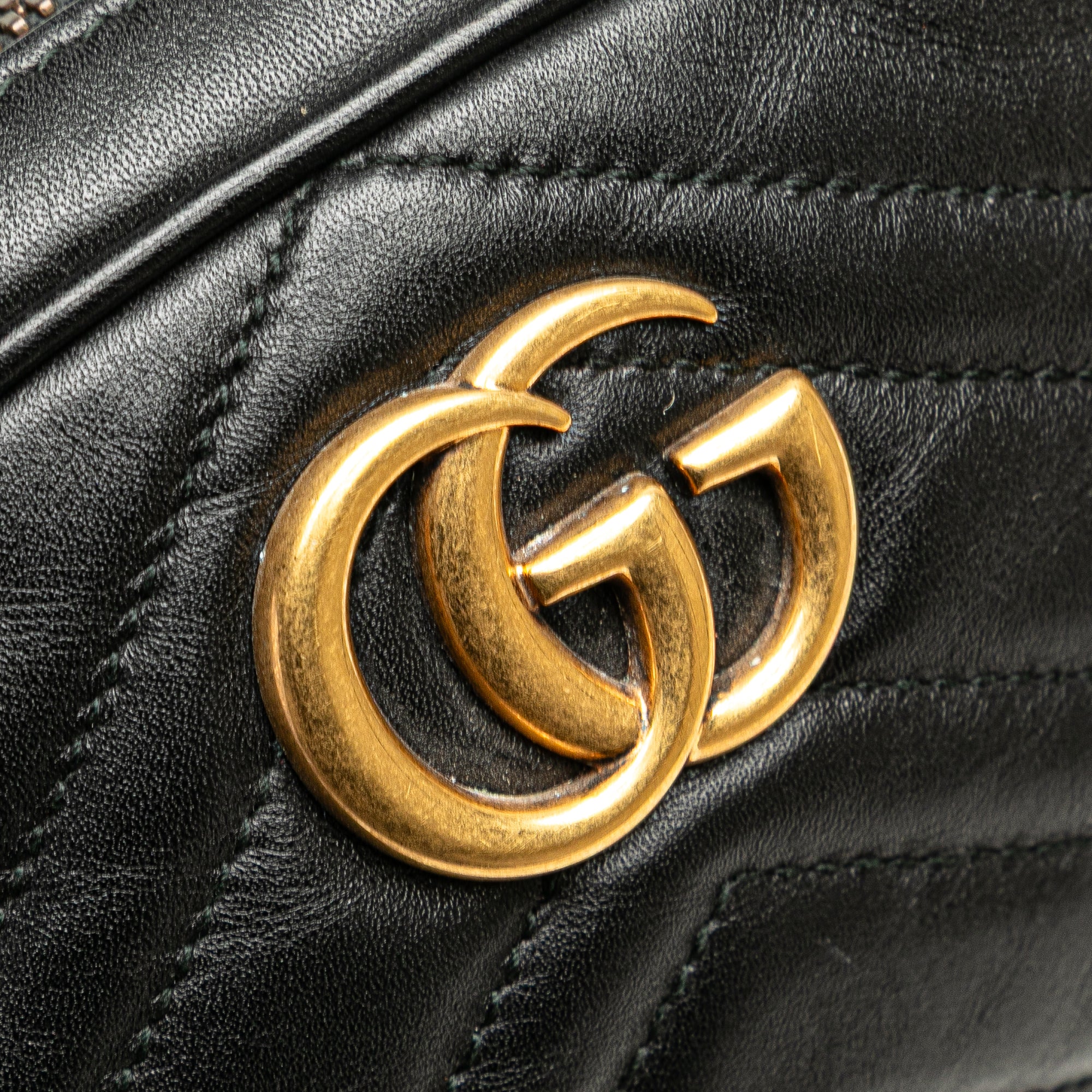 GG Marmont Matelasse Leather Belt Bag