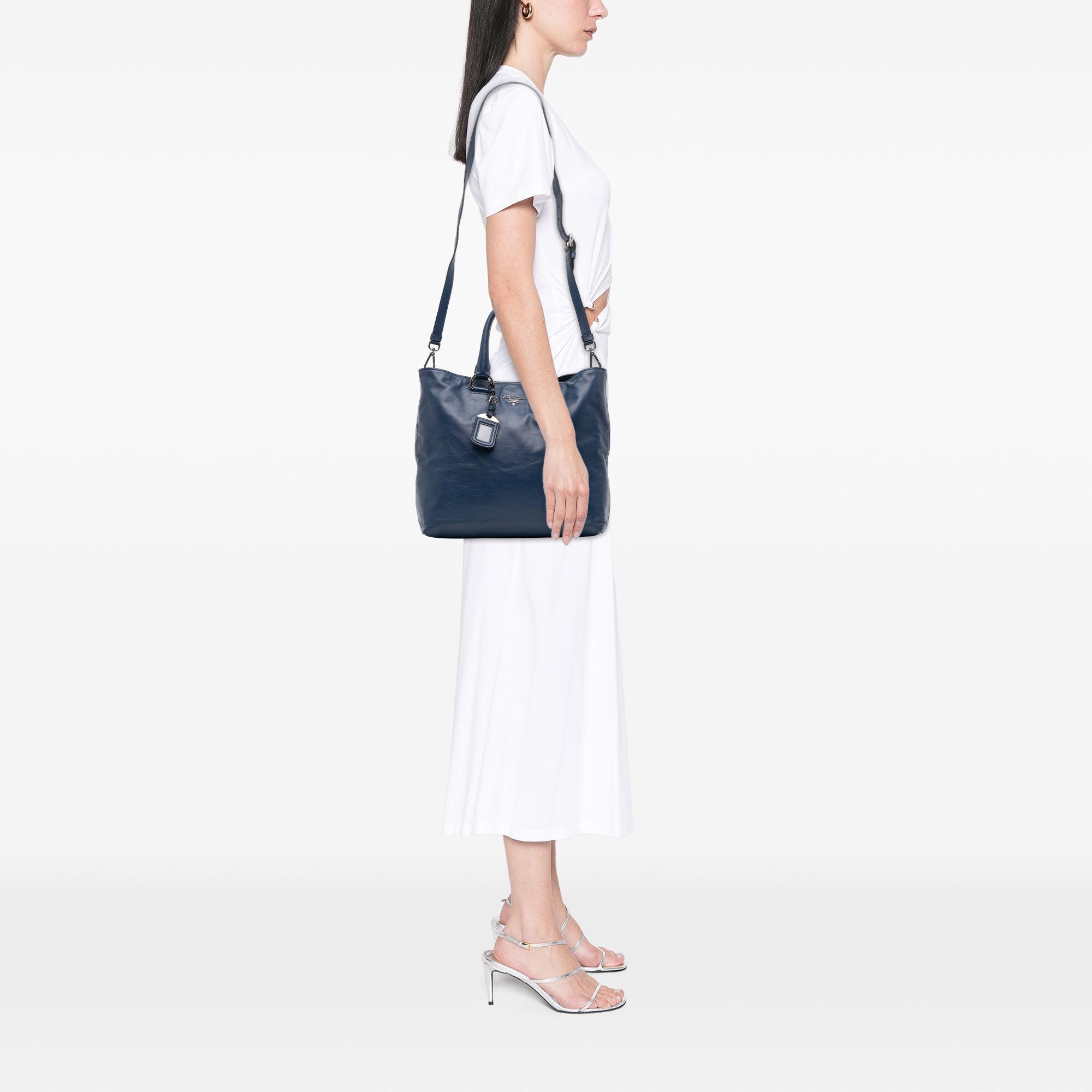 Soft Calf Open Convertible Tote