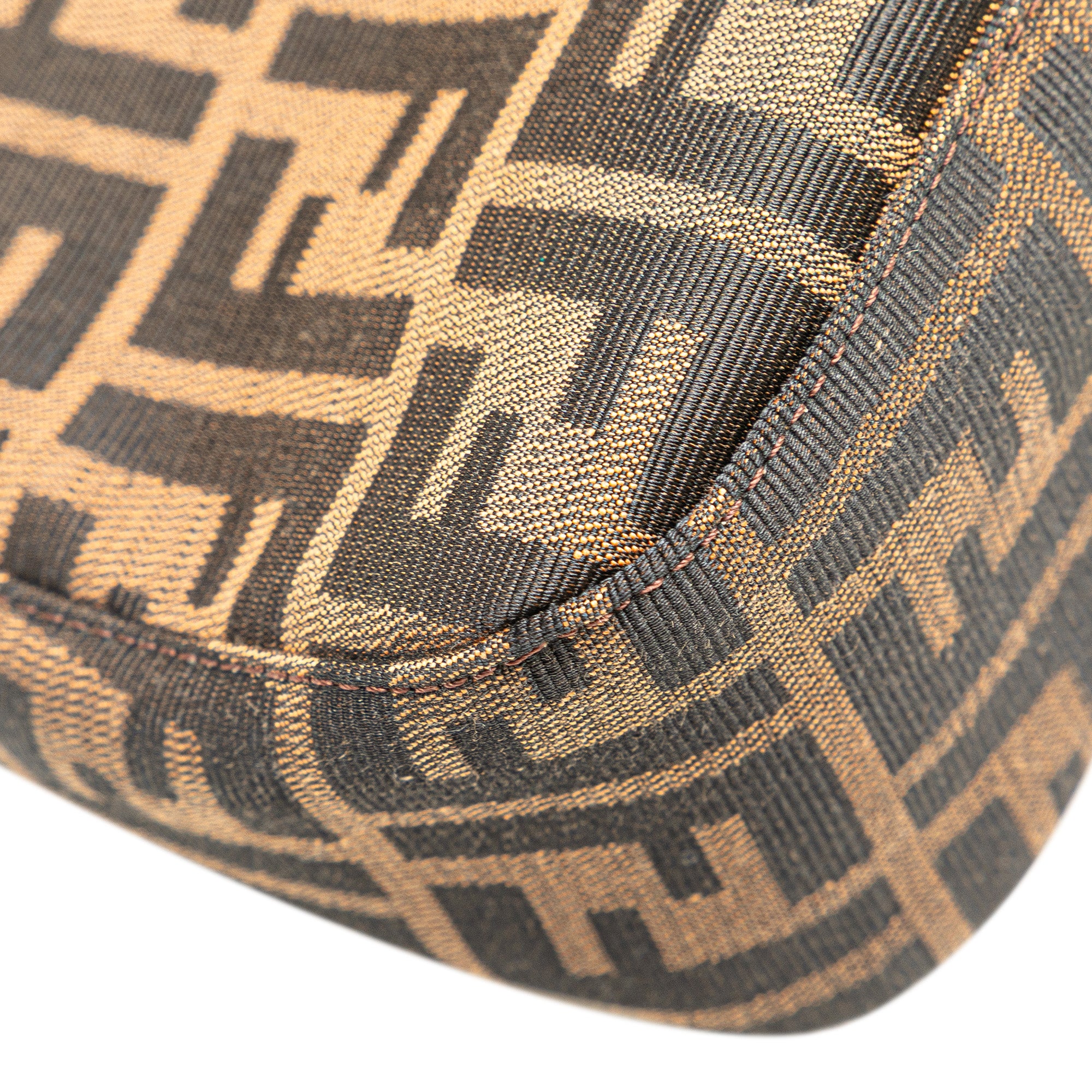 Zucca Canvas Double Flap Shoulder Bag