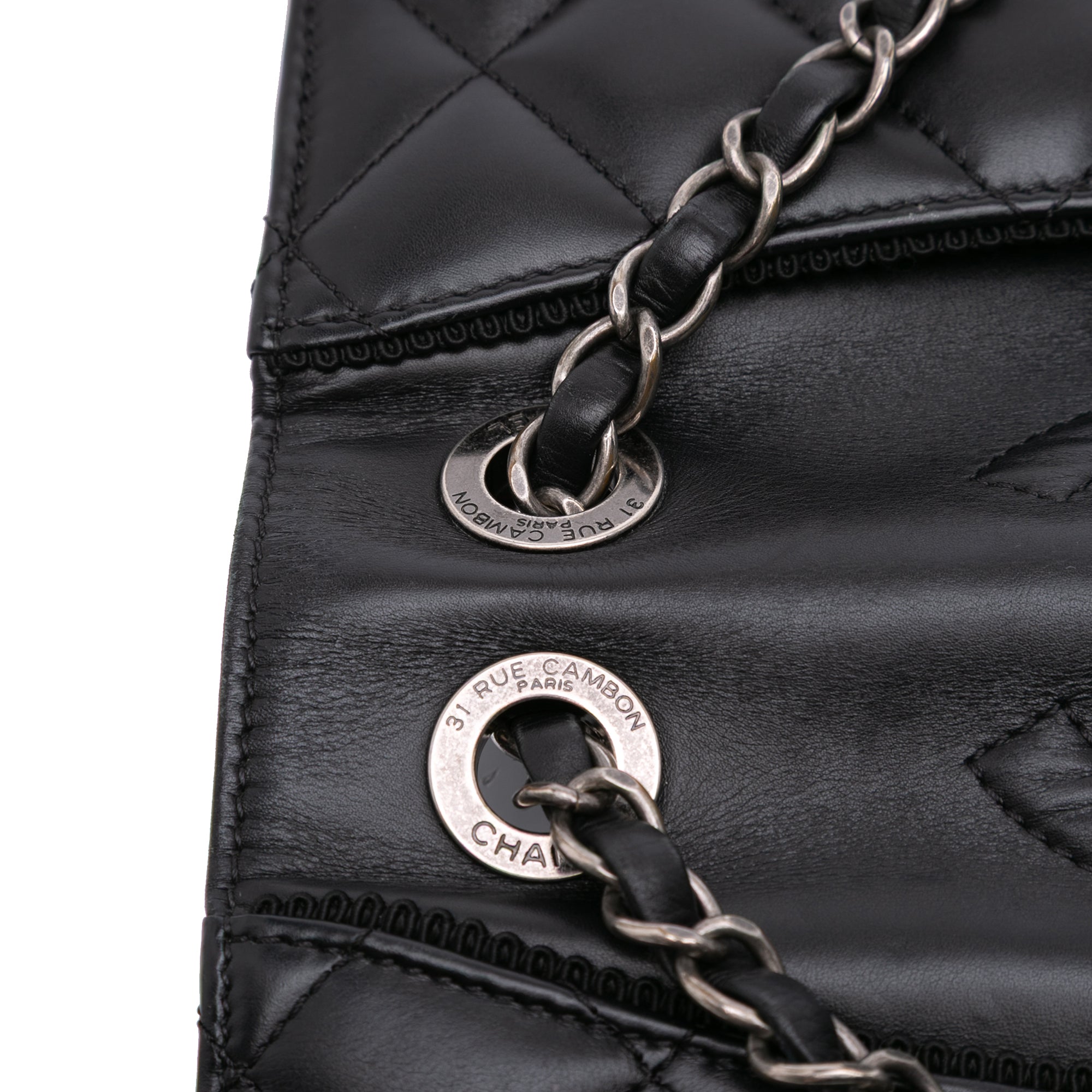 Medium Quilted Lambskin Ballerine Flap