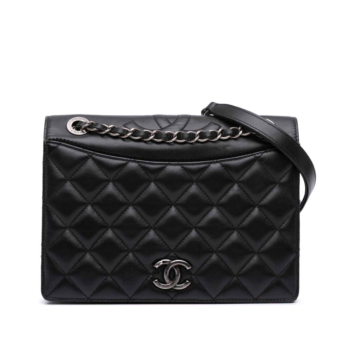 Medium Quilted Lambskin Ballerine Flap