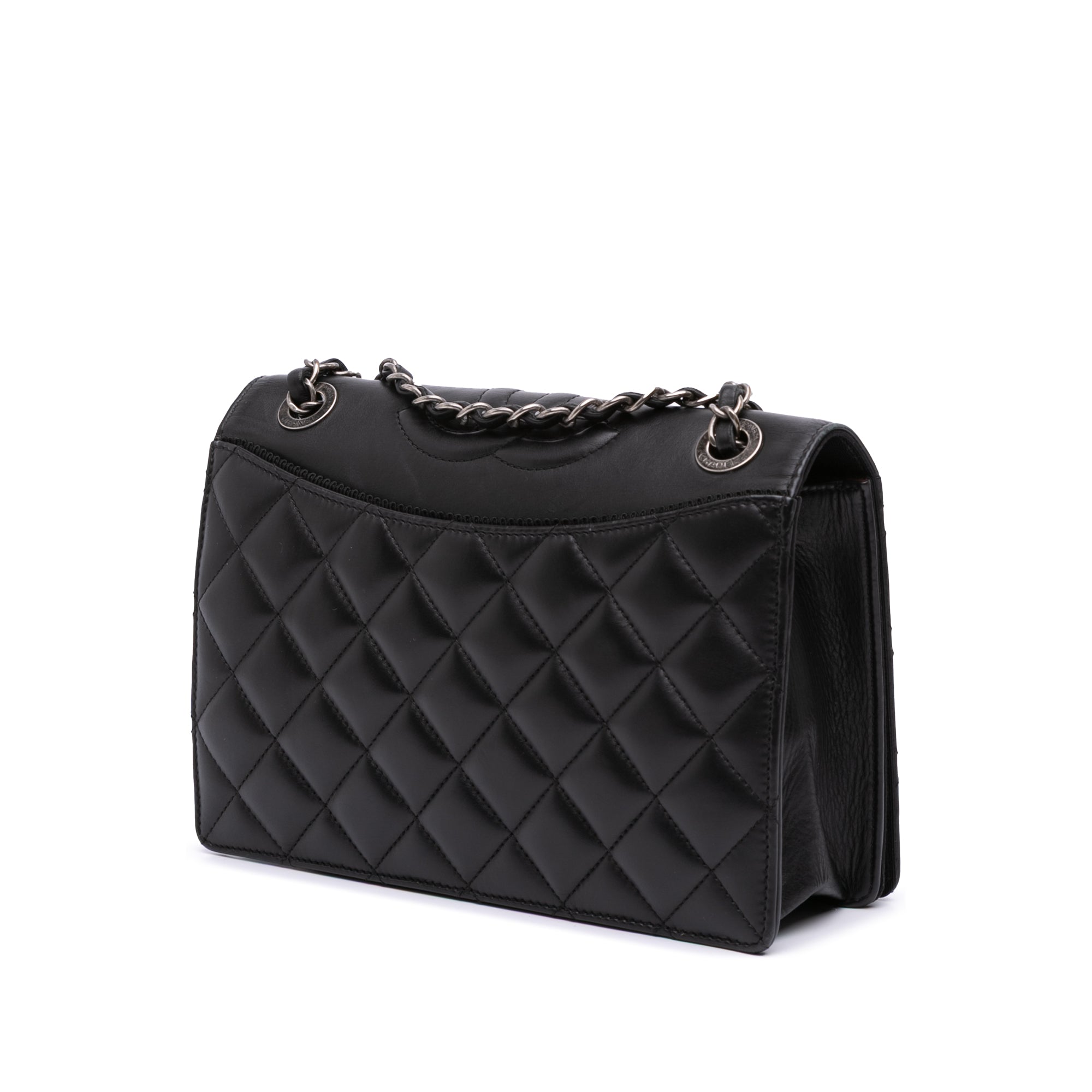 Medium Quilted Lambskin Ballerine Flap