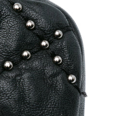 Washed Lambskin Studded Metal Beauty Flap_8