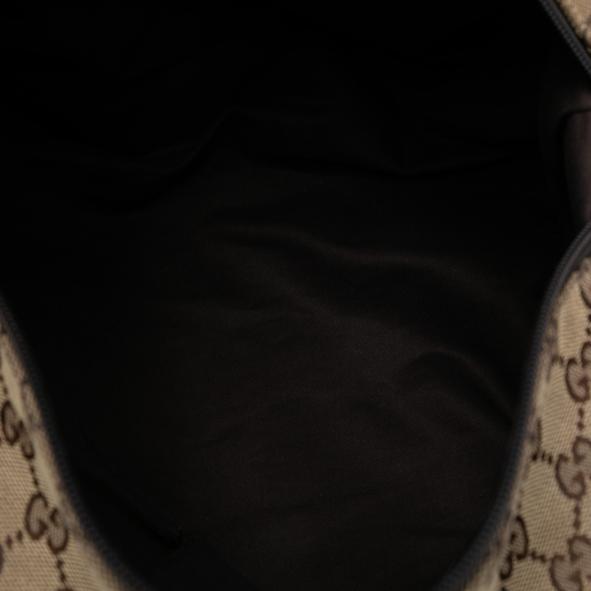 GG Canvas Web Duffle Bag