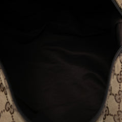 GG Canvas Web Duffle Bag