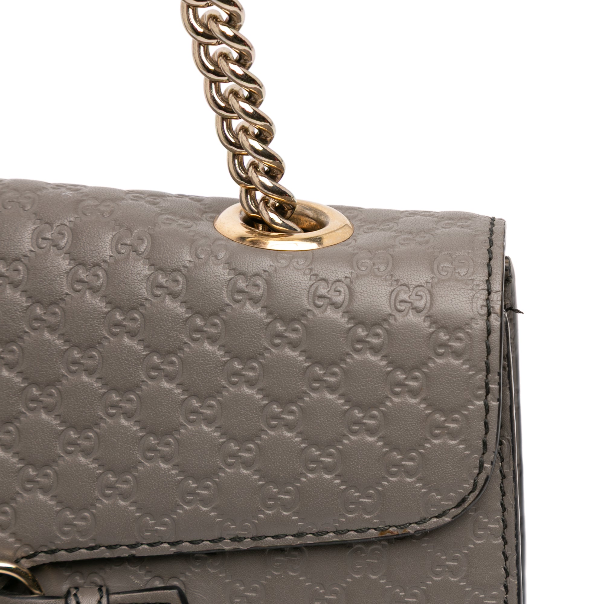 Medium Microguccissima Emily Shoulder Bag