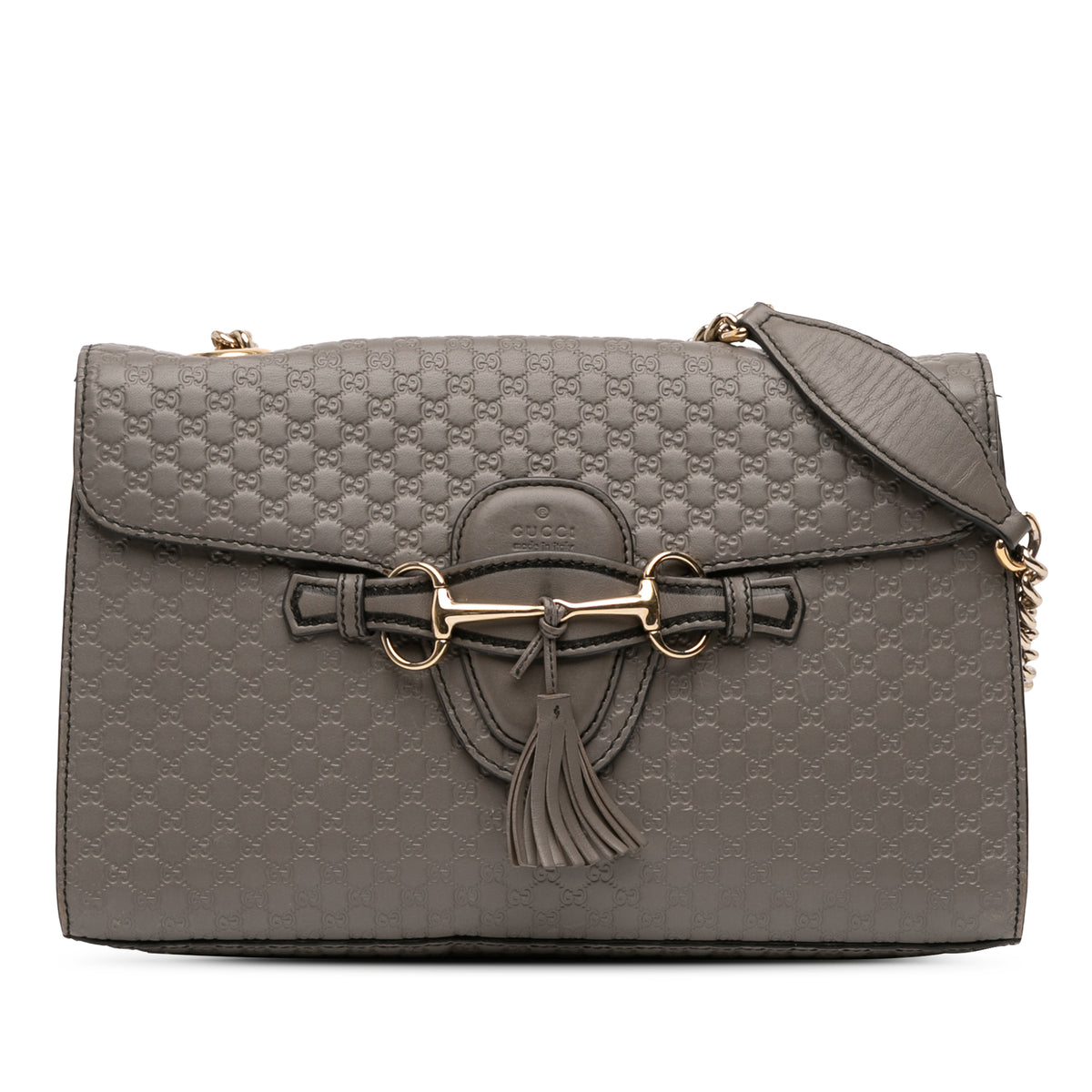 Medium Microguccissima Emily Shoulder Bag