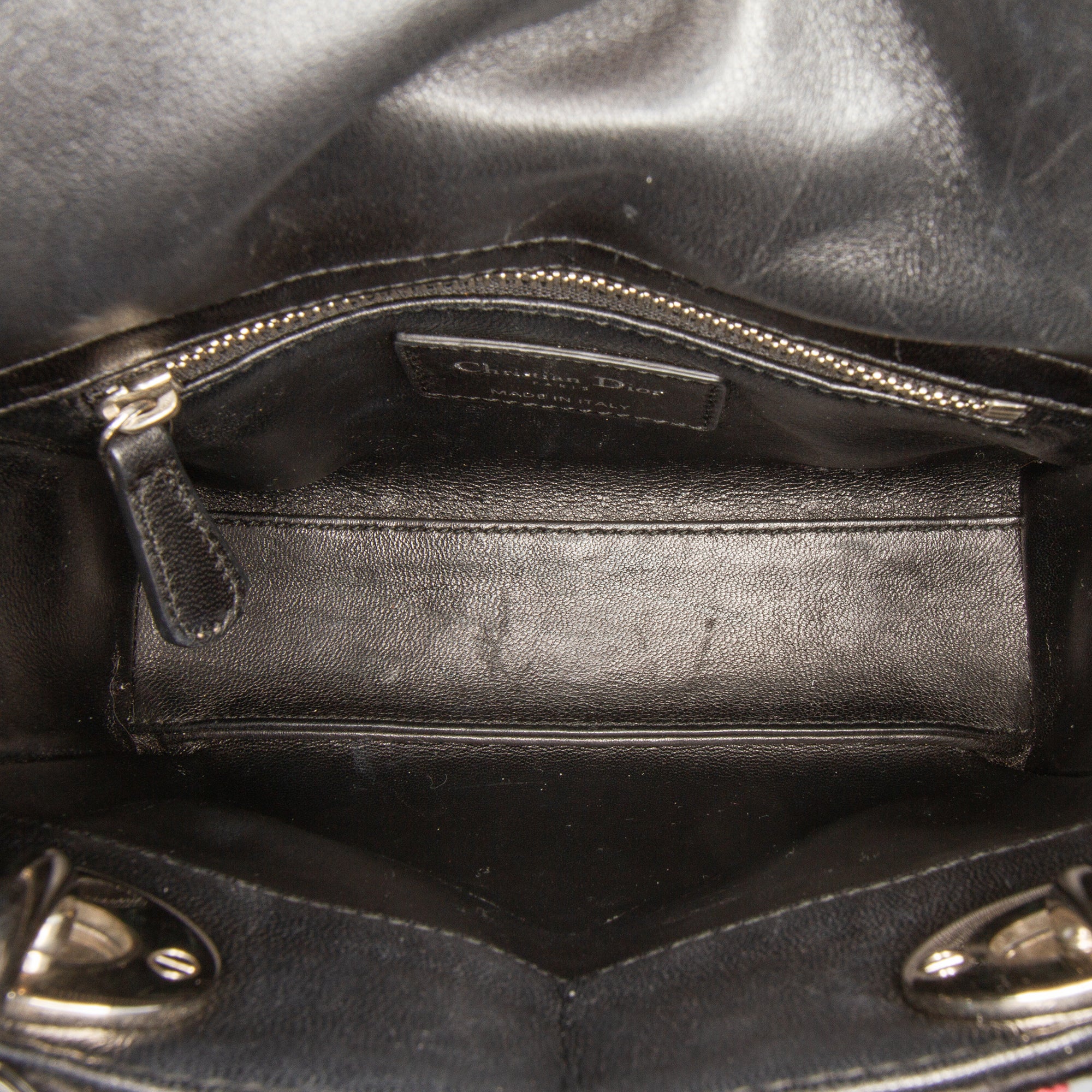 Mini Patent Sequined Lady Dior