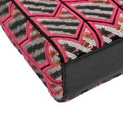 Mini Patent Sequined Lady Dior