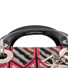 Mini Patent Sequined Lady Dior