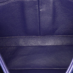 Medium Classic Chevron Lambskin Double Flap