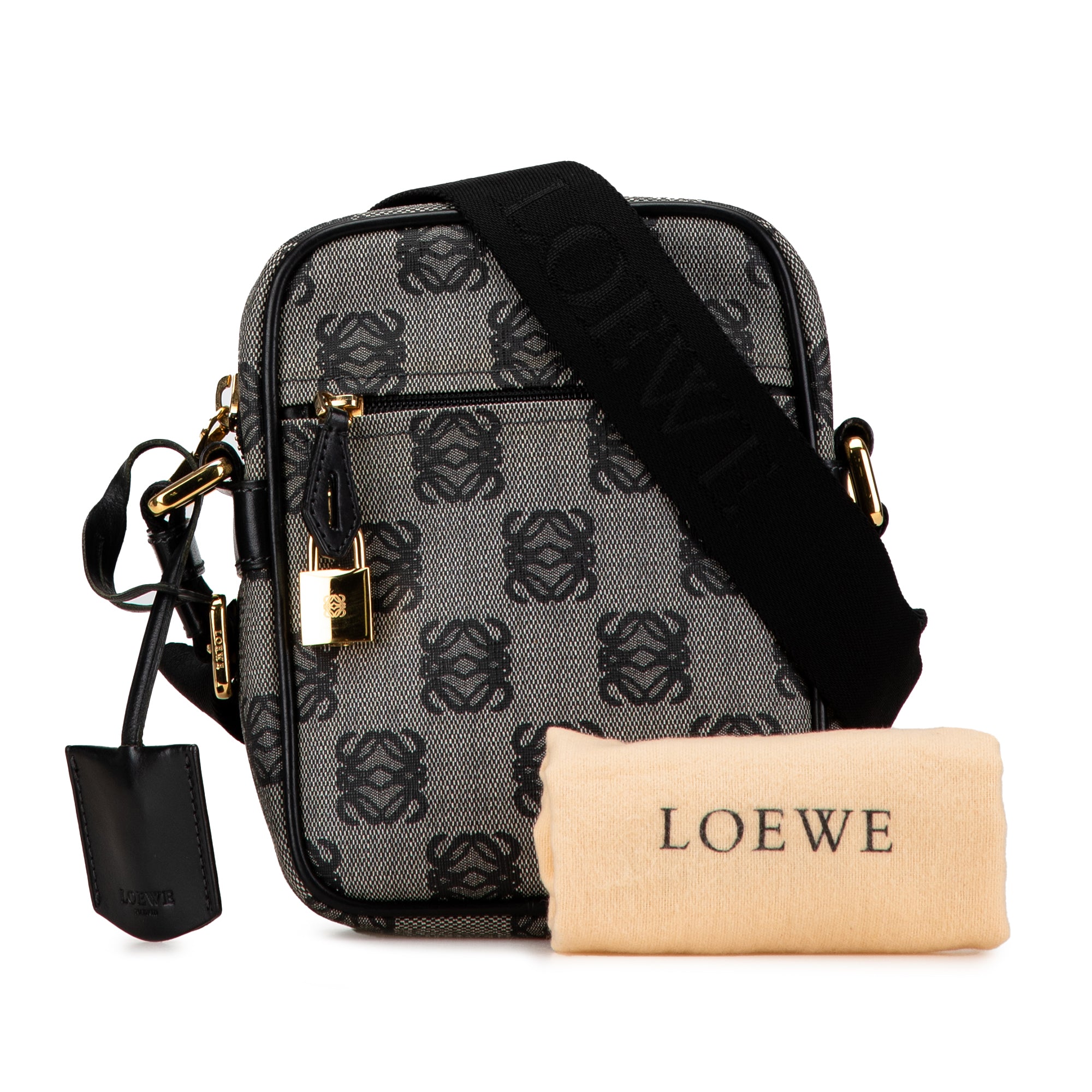 Anagram Canvas Crossbody