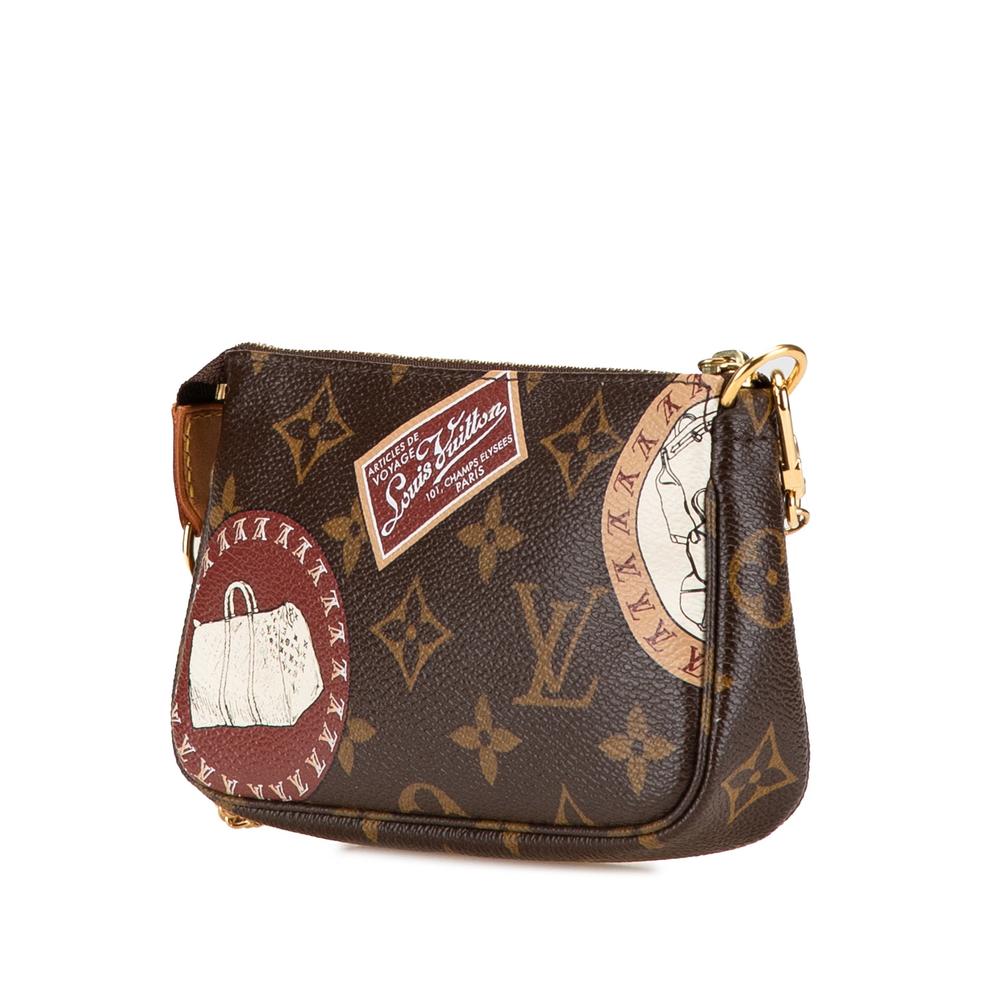 Monogram Patch Mini Pochette Accessoires