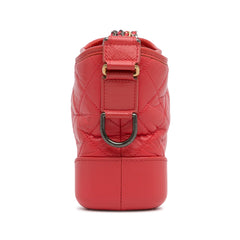Small Chevron Lambskin Gabrielle Crossbody
