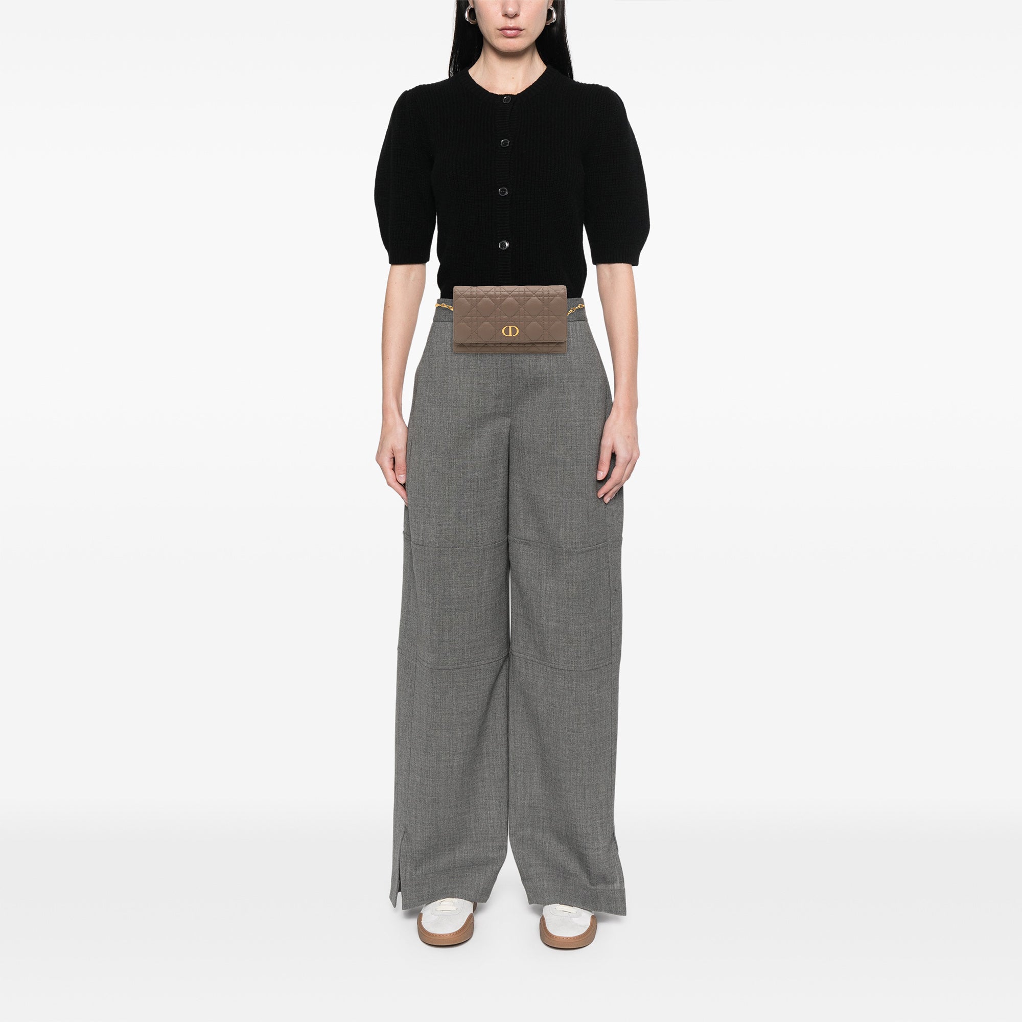 Calfskin Cannage Caro Belt Bag