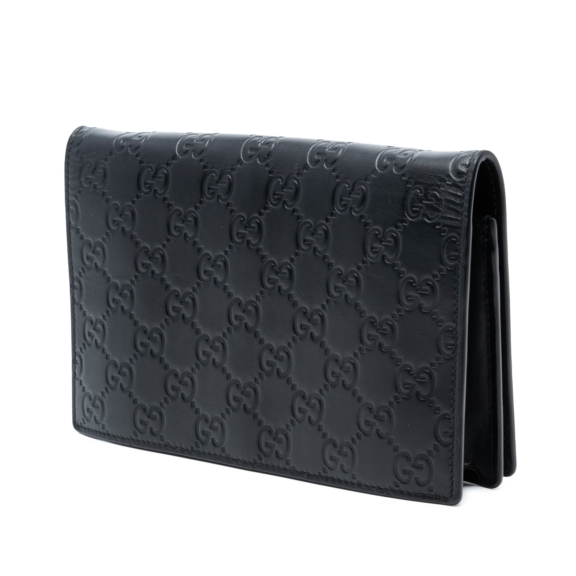 Mini Guccissima Bow Signature Wallet On Chain