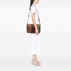 Medium GG Canvas Web Joy Boston Bag
