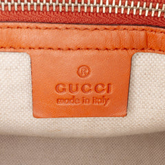 Medium GG Canvas Web Joy Boston Bag