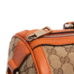 Medium GG Canvas Web Joy Boston Bag