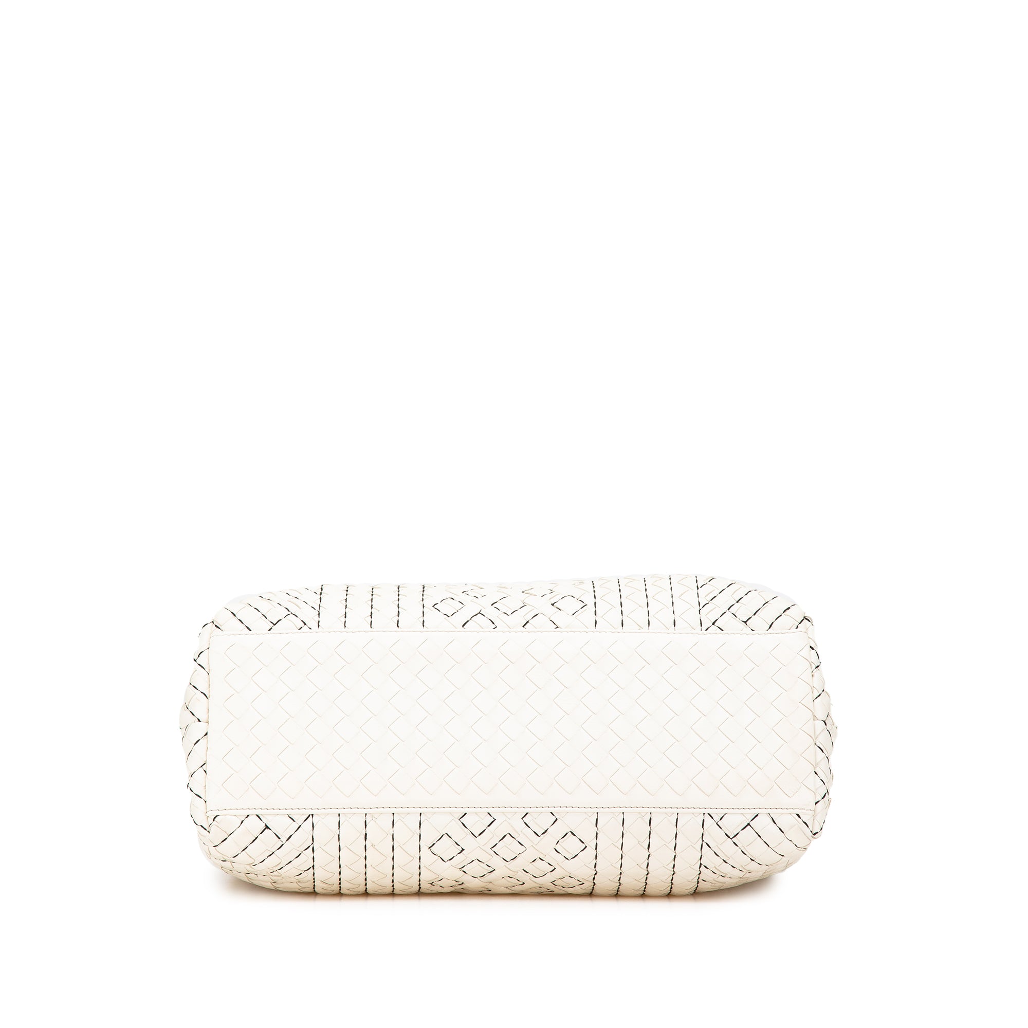 Medium Intrecciato Stitched Double Chain Tote