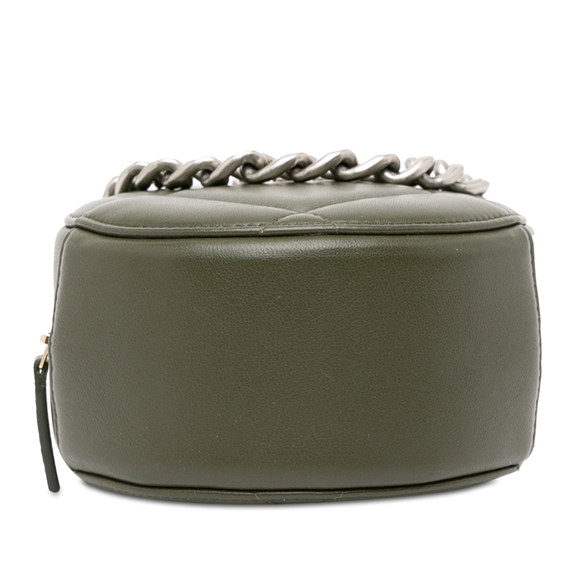 Lambskin 19 Round Clutch with Chain_3