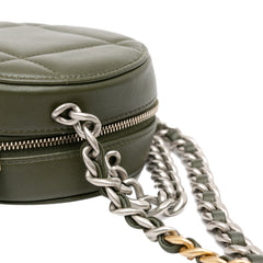 Lambskin 19 Round Clutch with Chain_7