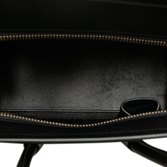 Micro Tricolor Calfskin Luggage Tote