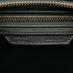 Micro Tricolor Calfskin Luggage Tote