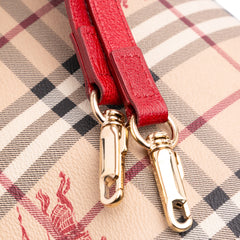 Medium Haymarket Check Coated Canvas Willenmore Hobo