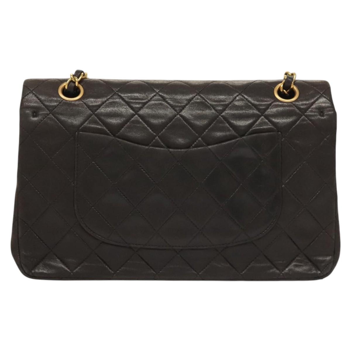 Chanel Vintage Classic Double Flap Bag Quilted Lambskin