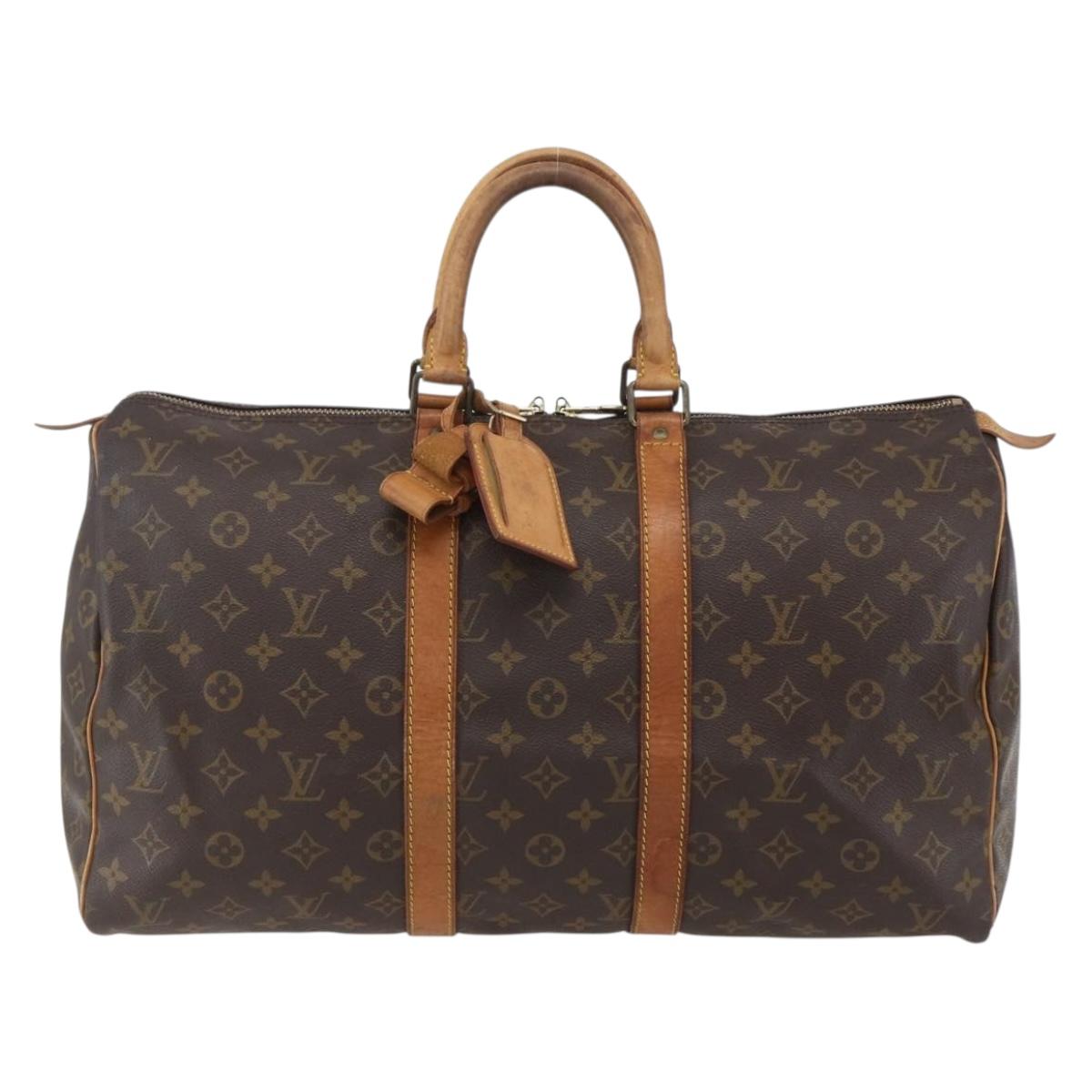 Louis Vuitton Keepall Bag Monogram Canvas