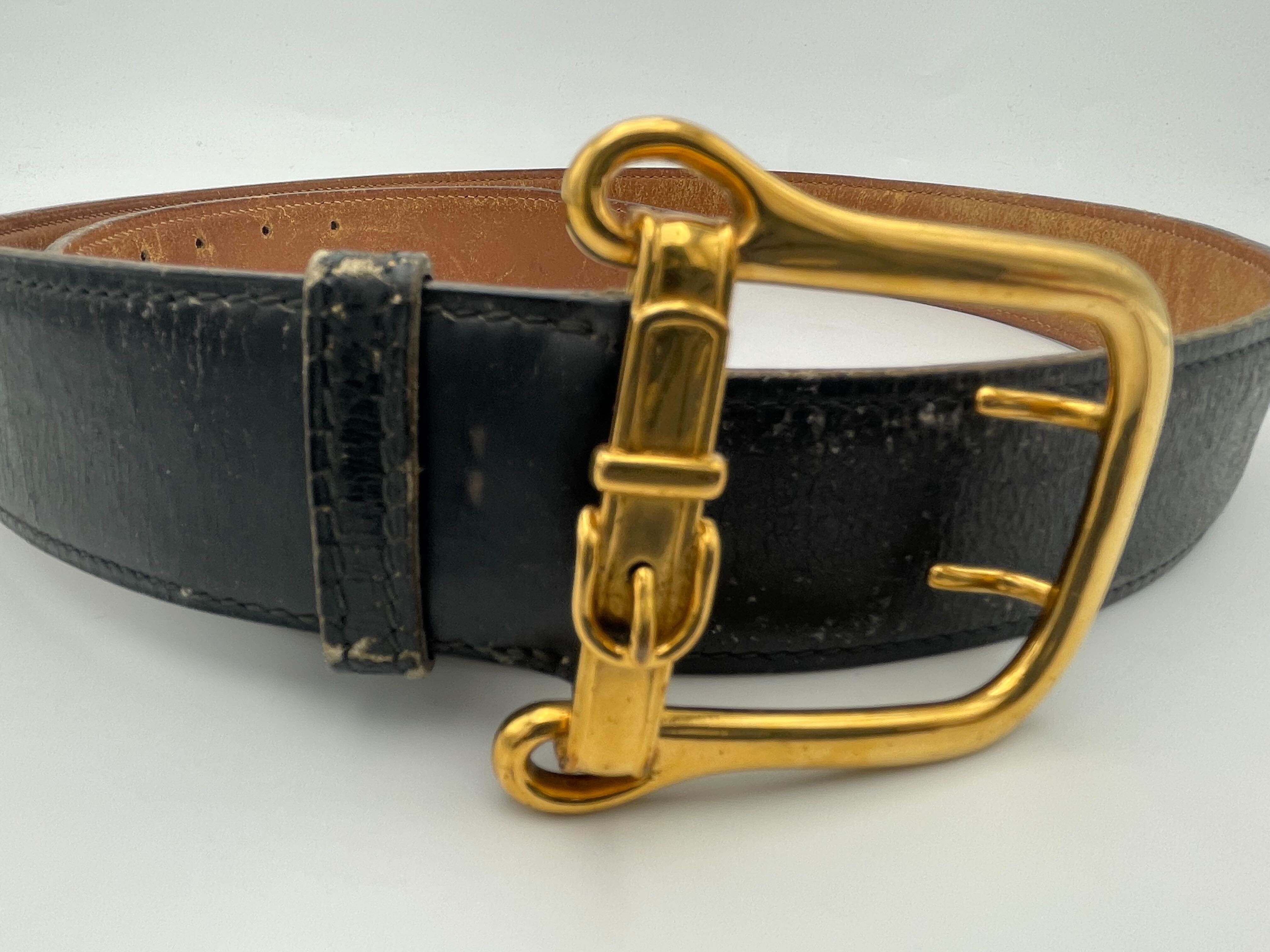 Hermes Buckle Belt Canvas