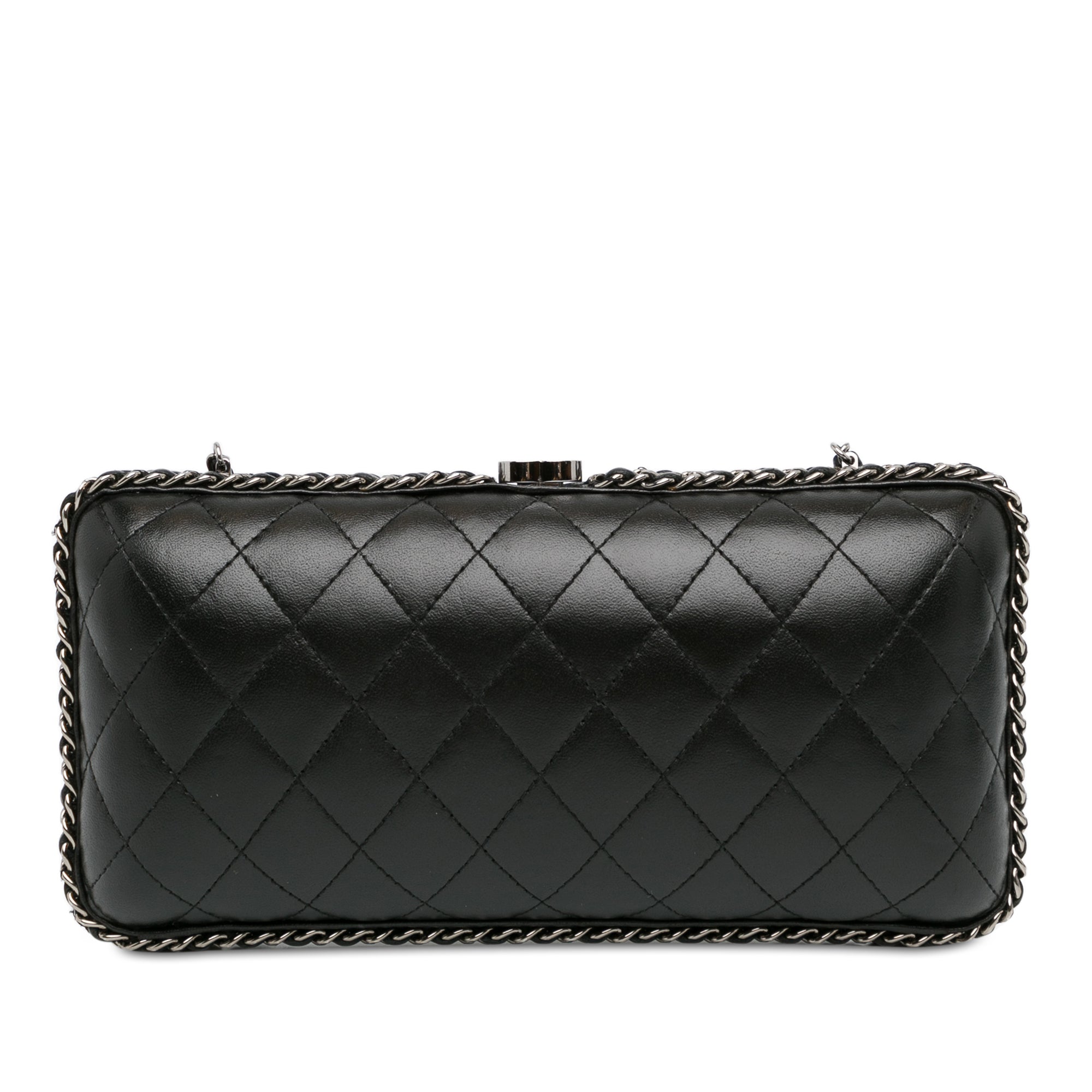 Quilted Lambskin Chain Around Clutch_2