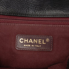 Paris-Salzburg Small Patent and Goatskin CC Eyelet Flap