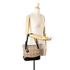 Haymarket Check Canvas Handbag