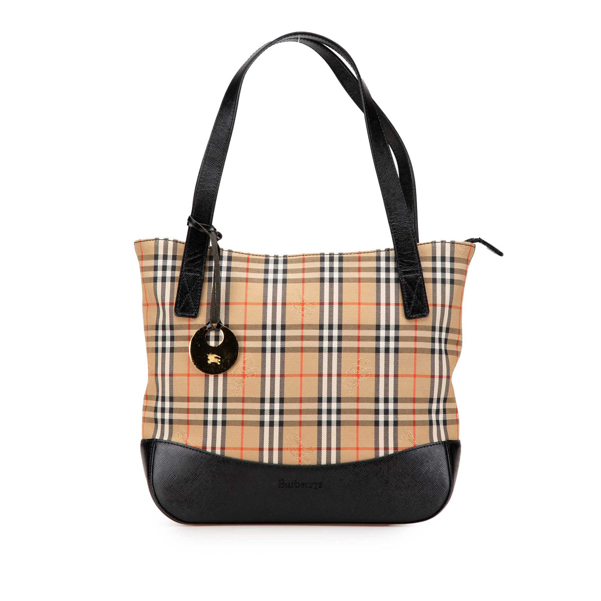 Haymarket Check Canvas Handbag