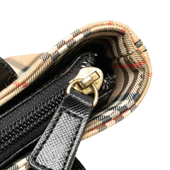 Haymarket Check Canvas Handbag