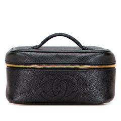 CC Caviar Vanity Bag