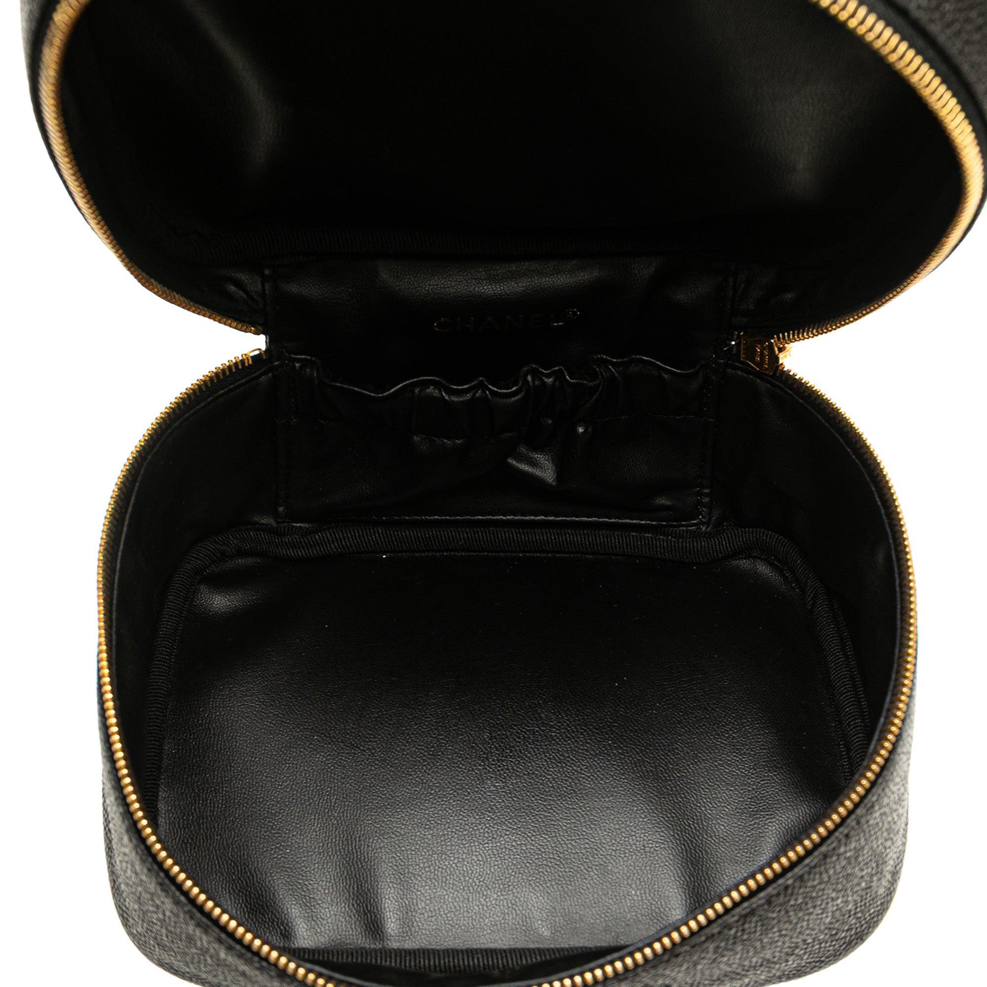 CC Caviar Vanity Bag