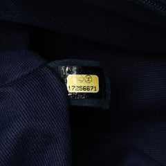 Large Quilted Iridescent Calfskin Shiva Flap