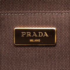 Canvas Canapa Righe Striped Satchel