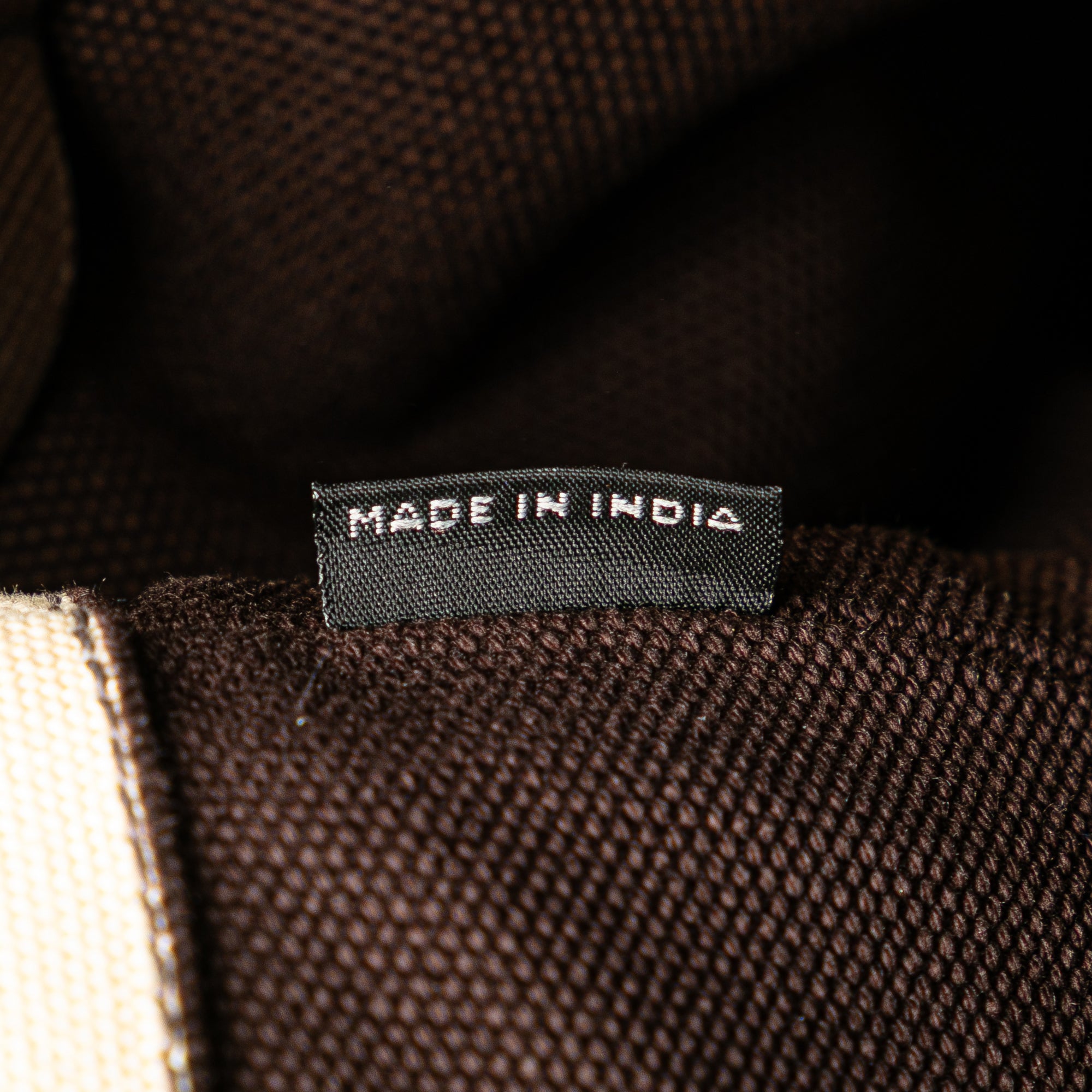 Canvas Canapa Righe Striped Satchel