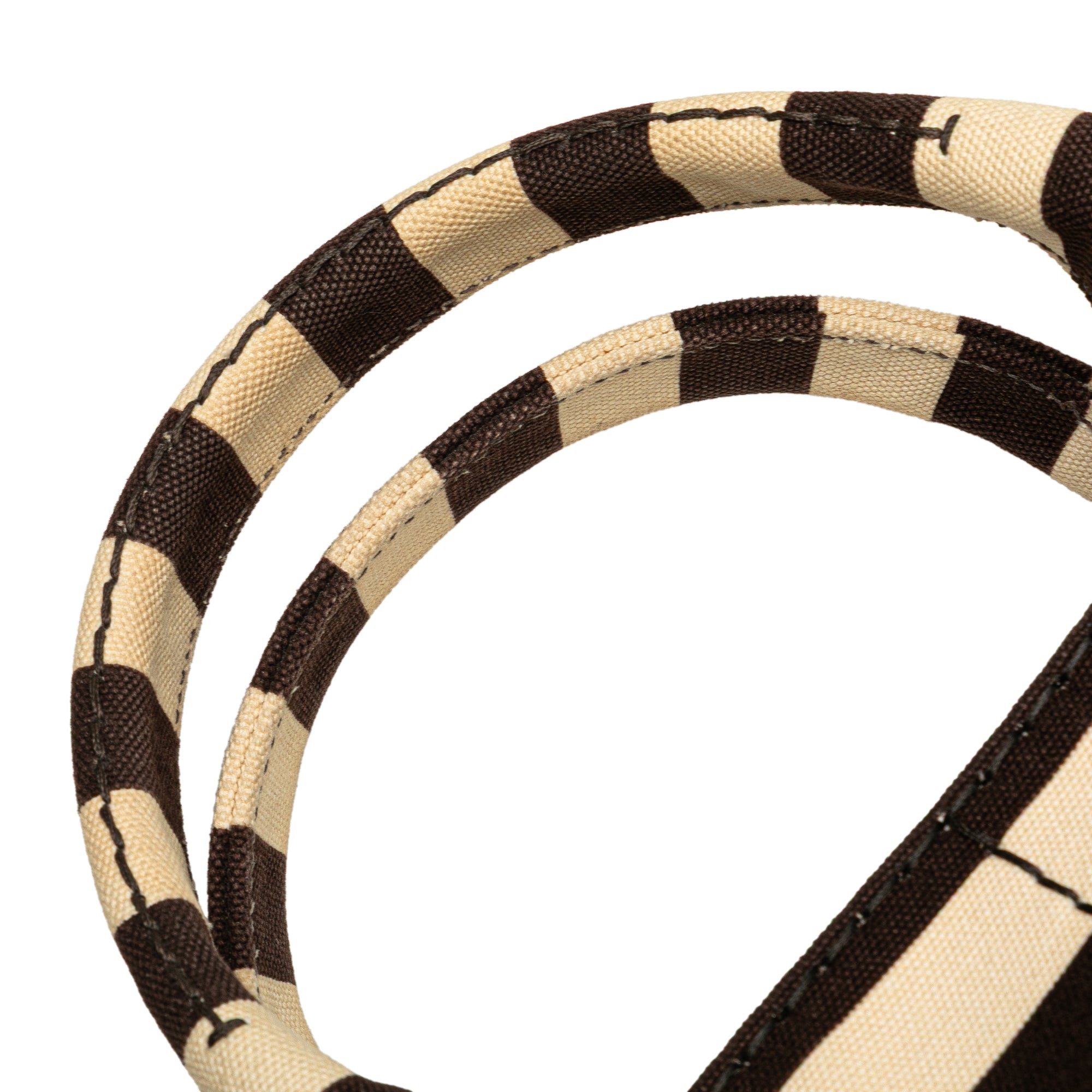 Canvas Canapa Righe Striped Satchel