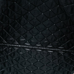 Medium Bicolor Caviar and Iridescent Calfskin O Case Clutch