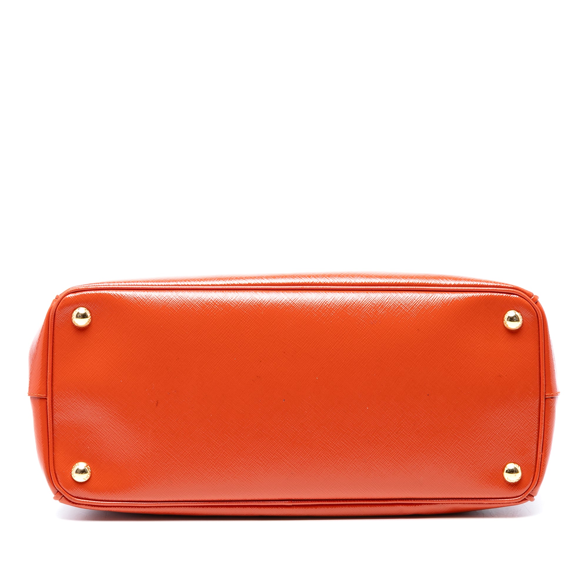 Medium Saffiano Vernice Galleria Double Zip Satchel